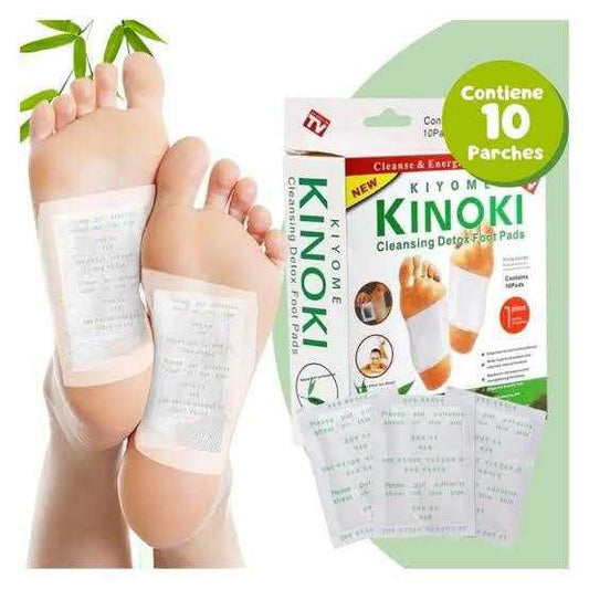 Parches Detox Kinoki para Pies | Despierta con Pies Más Livianos